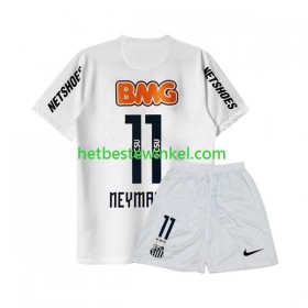 Santos FC Neymar JR 11 Voetbalshirts Retro Kind Thuis 2011-2012